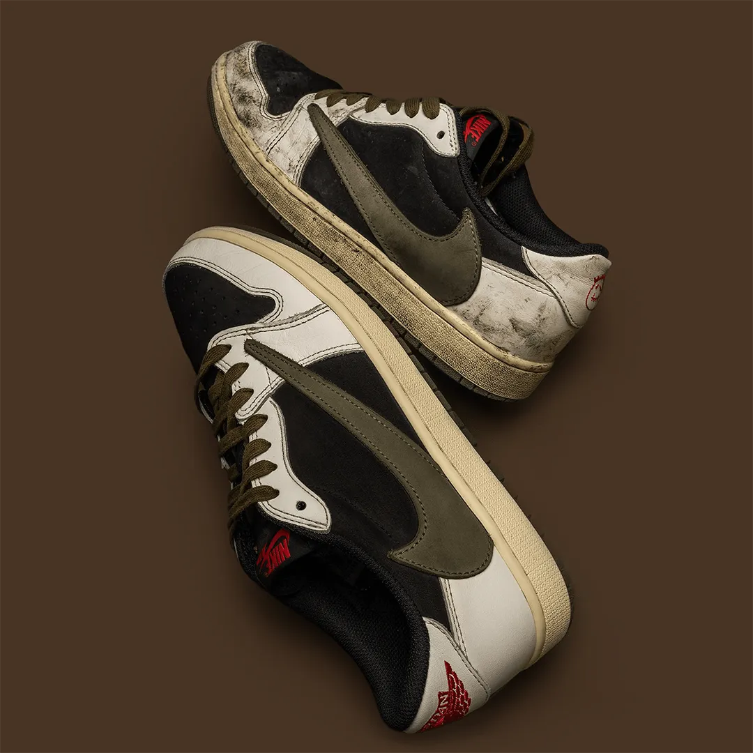 Химчистка Jordan x Travis Scott — до и после | SOLE FRESH Сочи